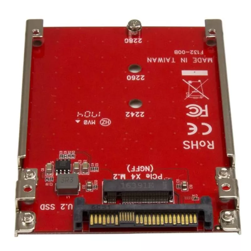 StarTech.com M.2-asema-U.2-(SFF-8639)-isäntäsovitin M.2-PCIe-NVMe-SSD-asemille