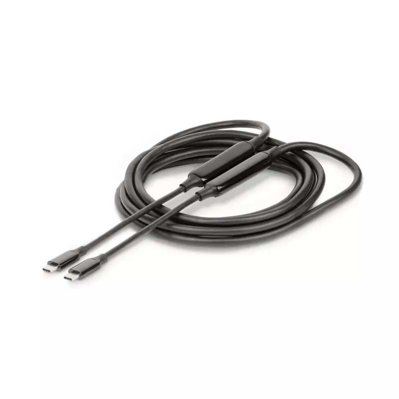 StarTech.com 3 m (10 ft) aktiivinen USB-C-kaapeli, USB 3.2 Gen 2 10 Gbit/s, pitkä USB Type-C -tiedonsiirtokaapeli, 60 W Power Delivery, 8K 60 Hz, DP 1.4 Alt-tila HBR3/HDR10/MST/DSC 1.2/HDCP 2.2 – USB-C–USB-C-kaapeli