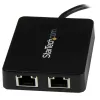 StarTech.com USB-C - kaksois-Gigabit Ethernet -sovitin USB (Type-A) -liitännällä
