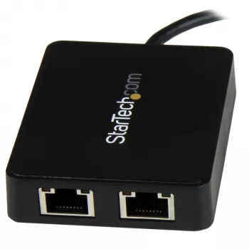 StarTech.com USB-C - kaksois-Gigabit Ethernet -sovitin USB (Type-A) -liitännällä