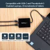 StarTech.com USB-C - kaksois-Gigabit Ethernet -sovitin USB (Type-A) -liitännällä