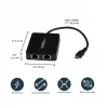 StarTech.com USB-C - kaksois-Gigabit Ethernet -sovitin USB (Type-A) -liitännällä