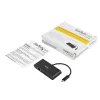StarTech.com USB-C - Ethernet-sovitin 3-porttisella USB 3.0 -keskittimellä ja Power Deliveryllä