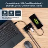 StarTech.com USB-C - Ethernet-sovitin 3-porttisella USB 3.0 -keskittimellä ja Power Deliveryllä