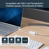 StarTech.com USB-C - Gigabit-verkkosovitin - valkoinen, johdollinen, USB Type-C, Ethernet, 5000 Mbit/s, valkoinen