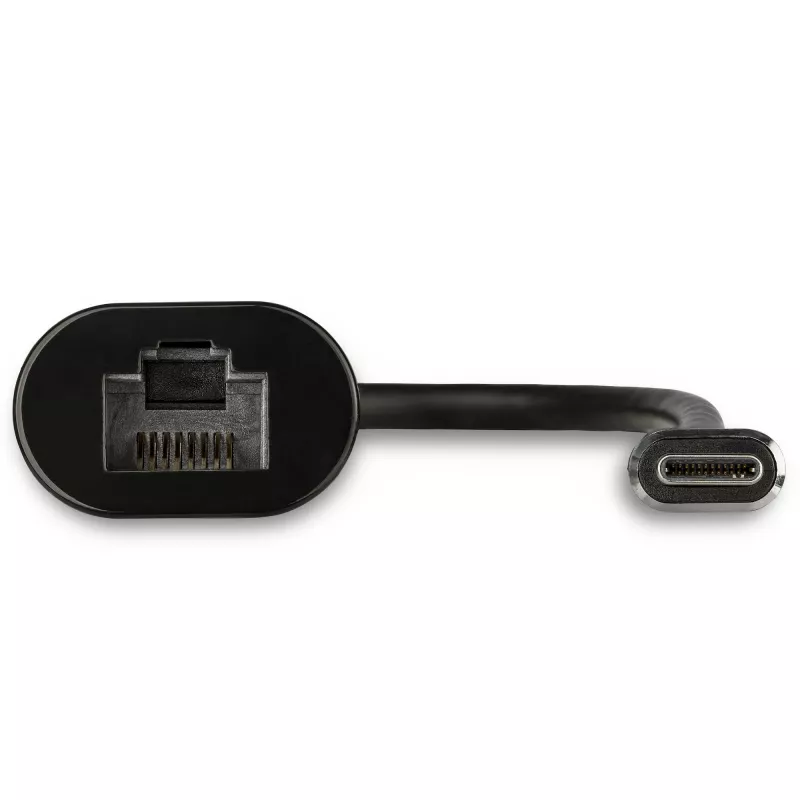 StarTech.com US2GC30 USB-C – 2,5 Gigabitin Ethernet-sovitin, USB 3.0, NBASE-T, 2.5GBASE-T, RJ45, 10/100/1000/2500 Mbps, musta/avaruudenharmaa