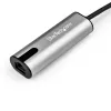 StarTech.com US2GC30 USB-C – 2,5 Gigabitin Ethernet-sovitin, USB 3.0, NBASE-T, 2.5GBASE-T, RJ45, 10/100/1000/2500 Mbps, musta/avaruudenharmaa