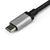 StarTech.com US2GC30 USB-C – 2,5 Gigabitin Ethernet-sovitin, USB 3.0, NBASE-T, 2.5GBASE-T, RJ45, 10/100/1000/2500 Mbps, musta/avaruudenharmaa