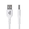 StarTech.com 2m USB-A–USB-C-latauskaapeli, lataus & synkronointi, 3A, USB 2.0, TPE-päällyste - valkoinen USB-latauskaapeli