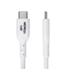 StarTech.com 2m USB-A–USB-C-latauskaapeli, lataus & synkronointi, 3A, USB 2.0, TPE-päällyste - valkoinen USB-latauskaapeli