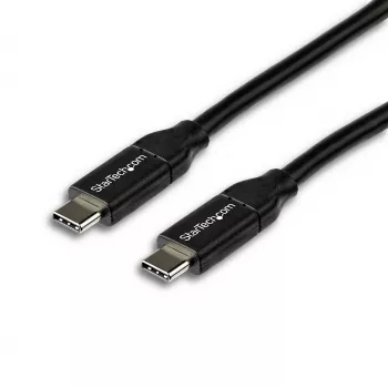 StarTech.com USB-C–USB-C-kaapeli 5A PD:llä – M/M – 2 m – USB 2.0 – USB-IF-sertifioitu