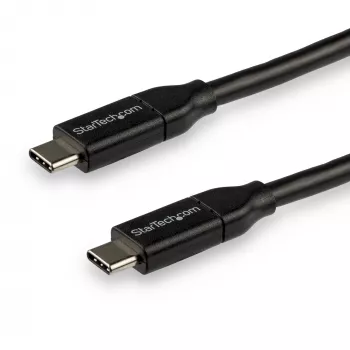 StarTech.com USB-C–USB-C-kaapeli 5 A PD:llä – M/M – 3 m (10 ft.) – USB 2.0 – USB-IF-sertifioitu
