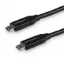 StarTech.com USB-C–USB-C-kaapeli 5 A PD:llä – M/M – 3 m (10 ft.) – USB 2.0 – USB-IF-sertifioitu