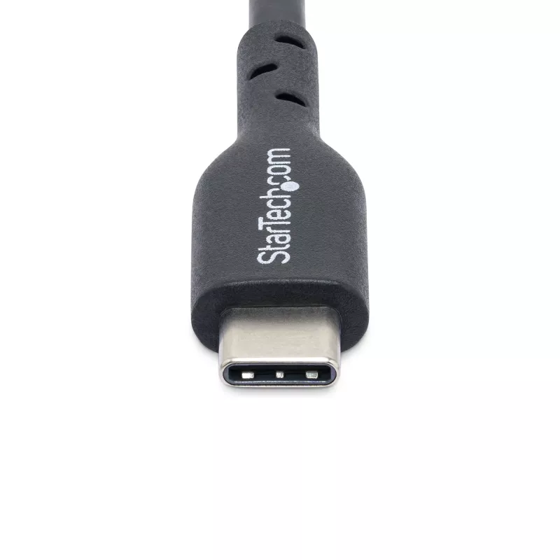 StarTech.com 1m (3ft) USB-C-laturikaapeli, USB-C-kaapeli, USB 2.0 Type-C kannettavan laturikaapeli, 60W 3A Power Delivery, TPE-päällyste, USB-C datakaapeli, M/M