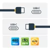 StarTech.com USB-C-kaapeli – M/M – 2 m (6 ft) – USB 2.0 – USB-IF-sertifioitu