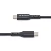 StarTech.com 3m (9.8ft) USB-C-laturikaapeli, USB-C-kaapeli, USB 2.0 Type-C kannettavan laturikaapeli, 60W 3A Power Delivery, TPE-päällyste, USB-C-datansiirtokaapeli, M/M