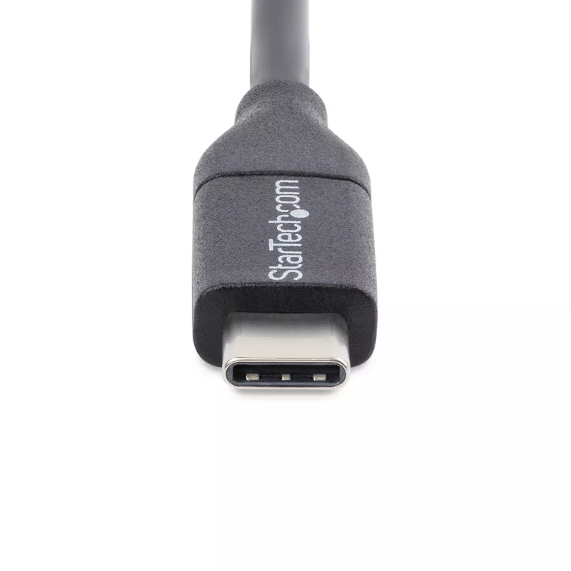 StarTech.com USB-C-kaapeli - M/M - 0,5 m - USB 2.0, 0,5 m, USB-C, USB-C, USB 2.0, uros/uros, musta