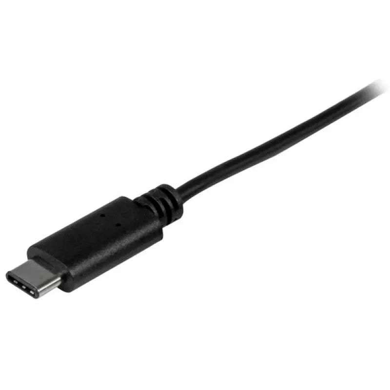 StarTech.com USB2CUB50CM USB-C – Micro-USB B -kaapeli, uros–uros, USB 2.0, Thunderbolt 3 -yhteensopiva, 0,5 m, musta