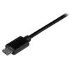 StarTech.com USB2CUB50CM USB-C – Micro-USB B -kaapeli, uros–uros, USB 2.0, Thunderbolt 3 -yhteensopiva, 0,5 m, musta