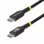 StarTech.com USB-C-latauskaapeli 2 m, USB-IF-sertifioitu USB-C-kaapeli, 240 W PD EPR, USB 2.0 Type-C -kannettavan laturikaapeli, USB-C-datansiirtokaapeli, TPE-päällyste, M/M