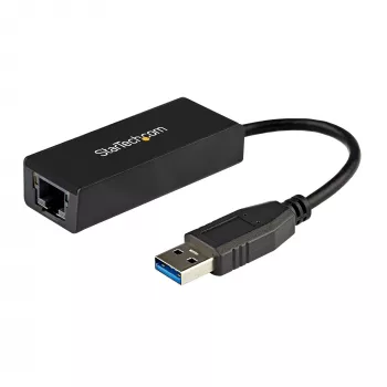 StarTech.com USB 3.0 – Gigabit Ethernet -verkkosovitin, 10/100/1000 Mbit/s, USB–RJ45, USB 3.0 – LAN-sovitin, USB 3.0 Ethernet -sovitin (GbE), TAA-yhteensopiva