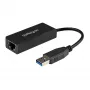 StarTech.com USB 3.0 – Gigabit Ethernet -verkkosovitin, 10/100/1000 Mbit/s, USB–RJ45, USB 3.0 – LAN-sovitin, USB 3.0 Ethernet -sovitin (GbE), TAA-yhteensopiva
