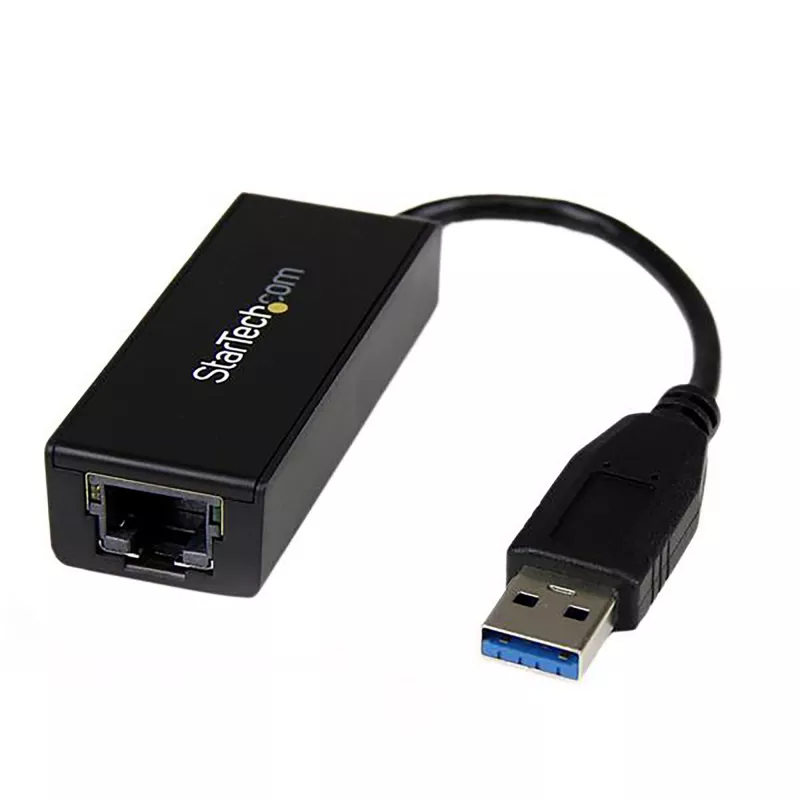 StarTech.com USB 3.0 – Gigabit Ethernet -verkkosovitin, 10/100/1000 Mbit/s, USB–RJ45, USB 3.0 – LAN-sovitin, USB 3.0 Ethernet -sovitin (GbE), TAA-yhteensopiva