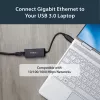 StarTech.com USB 3.0 – Gigabit Ethernet -verkkosovitin, 10/100/1000 Mbit/s, USB–RJ45, USB 3.0 – LAN-sovitin, USB 3.0 Ethernet -sovitin (GbE), TAA-yhteensopiva