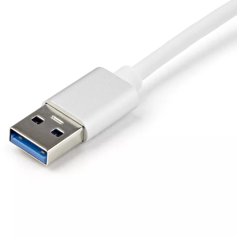 StarTech.com USB 3.0 – Gigabit-verkkosovitin - hopea, johdollinen, USB, Ethernet, 2000 Mbit/s, hopea