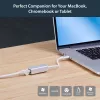 StarTech.com USB 3.0 – Gigabit-verkkosovitin - hopea, johdollinen, USB, Ethernet, 2000 Mbit/s, hopea
