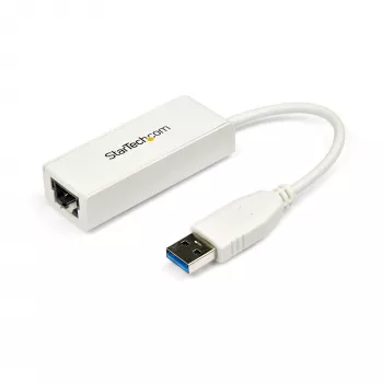 StarTech.com USB 3.0 – Gigabit Ethernet -verkkosovitin, 10/100/1000 Mbit/s, USB–RJ45, USB 3.0 – LAN-sovitin, USB 3.0 Ethernet -sovitin (GbE), TAA-yhteensopiva