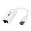 StarTech.com USB 3.0 – Gigabit Ethernet -verkkosovitin, 10/100/1000 Mbit/s, USB–RJ45, USB 3.0 – LAN-sovitin, USB 3.0 Ethernet -sovitin (GbE), TAA-yhteensopiva