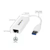 StarTech.com USB 3.0 – Gigabit Ethernet -verkkosovitin, 10/100/1000 Mbit/s, USB–RJ45, USB 3.0 – LAN-sovitin, USB 3.0 Ethernet -sovitin (GbE), TAA-yhteensopiva