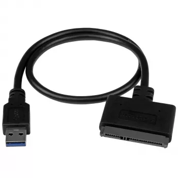 StarTech.com USB 3.1 – 2,5 tuuman SATA-kiintolevysovitin – USB 3.1 Gen 2 10 Gbit/s UASP-tuella, ulkoinen HDD/SSD-tallennusmuunnin