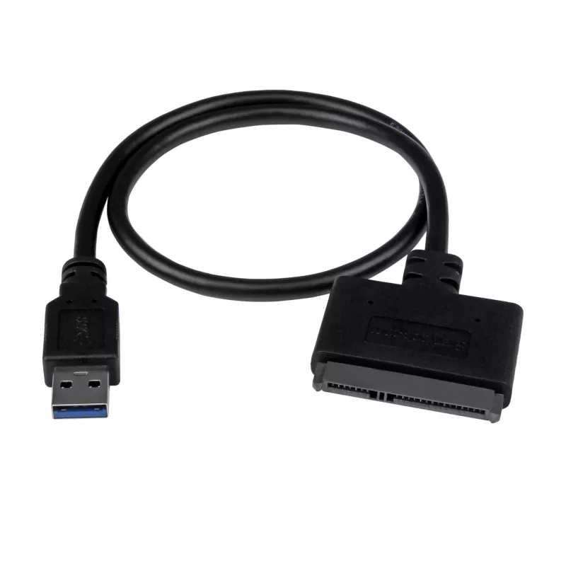 StarTech.com USB 3.1 – 2,5 tuuman SATA-kiintolevysovitin – USB 3.1 Gen 2 10 Gbit/s UASP-tuella, ulkoinen HDD/SSD-tallennusmuunnin
