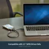 StarTech.com USB 3.1 – 2,5 tuuman SATA-kiintolevysovitin – USB 3.1 Gen 2 10 Gbit/s UASP-tuella, ulkoinen HDD/SSD-tallennusmuunnin