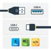 StarTech.com USB–USB-C-kaapeli - M/M - 1 m (3 ft) - USB 3.0 - USB-A–USB-C
