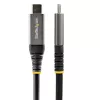 StarTech.com 2 m USB-C-kaapeli 5 Gbit/s – korkealaatuinen USB-C-kaapeli – USB 3.0 (5 Gbit/s) Type-C-kaapeli – 100W (5A) Power Delivery -lataus, DP Alt -tila – USB-C–C-kaapeli – lataus ja synkronointi