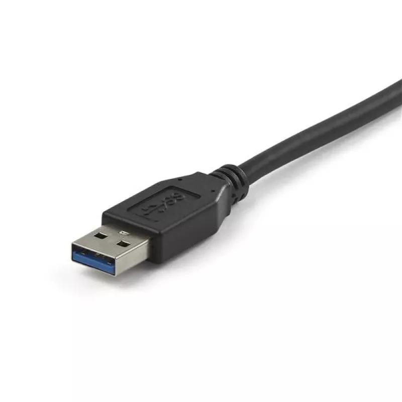 StarTech.com USB31AC1M USB-A – USB-C -kaapeli, uros–uros, USB 3.1, 10 Gbps, 1 m (3 ft), musta
