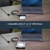 StarTech.com USB 3.1 (10 Gbps) -sovitinkaapeli 2,5 tuuman/3,5 tuuman SATA-asemille – USB-C