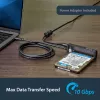 StarTech.com USB 3.1 (10 Gbps) -sovitinkaapeli 2,5 tuuman/3,5 tuuman SATA-asemille – USB-C