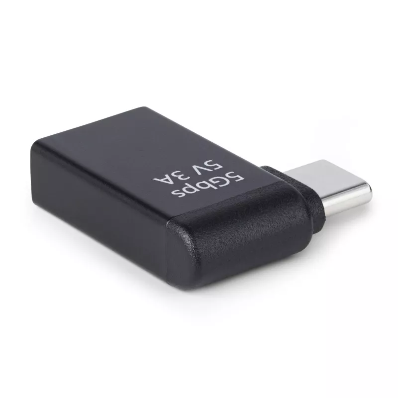 StarTech.com kulmikas USB-C–USB-A-sovitin, USB 5 Gbit/s, kompakti USB-C-uros – USB-A-naaras -sovitin, metallikotelo, uros/naaras
