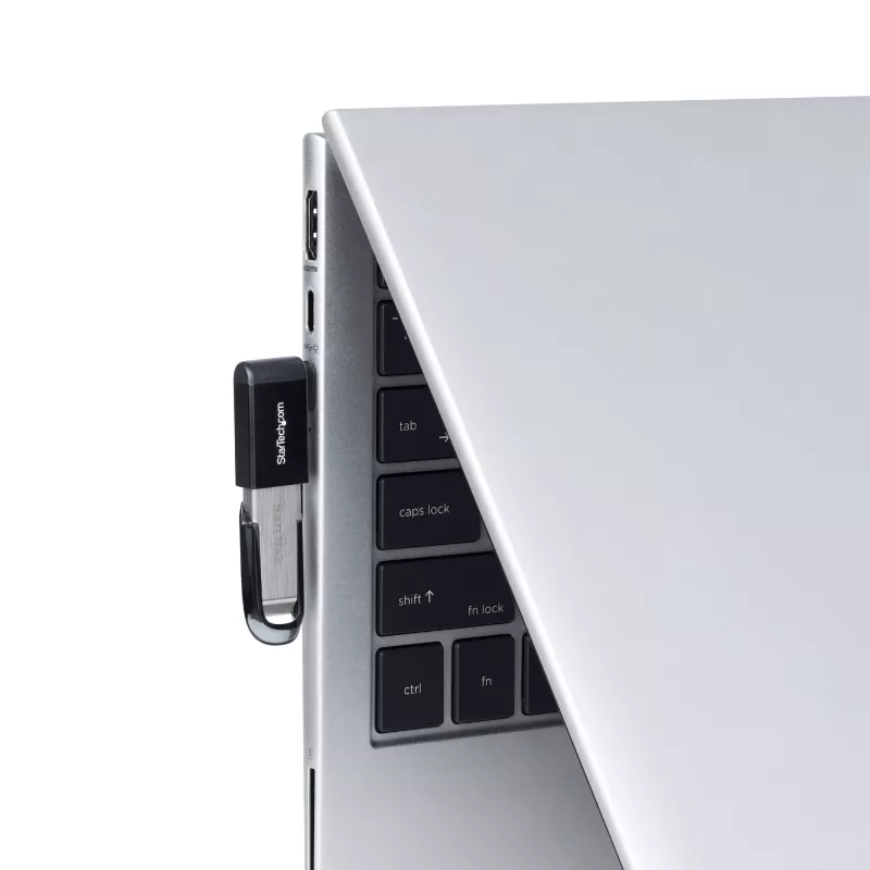 StarTech.com kulmikas USB-C–USB-A-sovitin, USB 5 Gbit/s, kompakti USB-C-uros – USB-A-naaras -sovitin, metallikotelo, uros/naaras