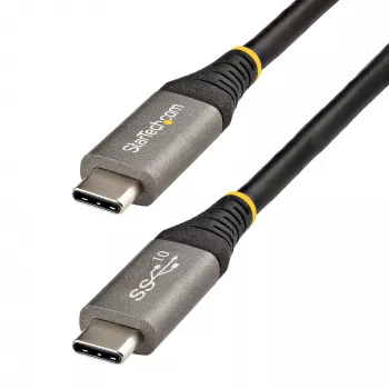 StarTech.com 3ft (1 m) USB-C-kaapeli 10 Gbit/s – USB-IF-sertifioitu USB-C-kaapeli – USB 3.1 Type-C-kaapeli – 100W (5A) Power Delivery -lataus, DP Alt -tila – USB-C–C-kaapeli – lataus ja synkronointi