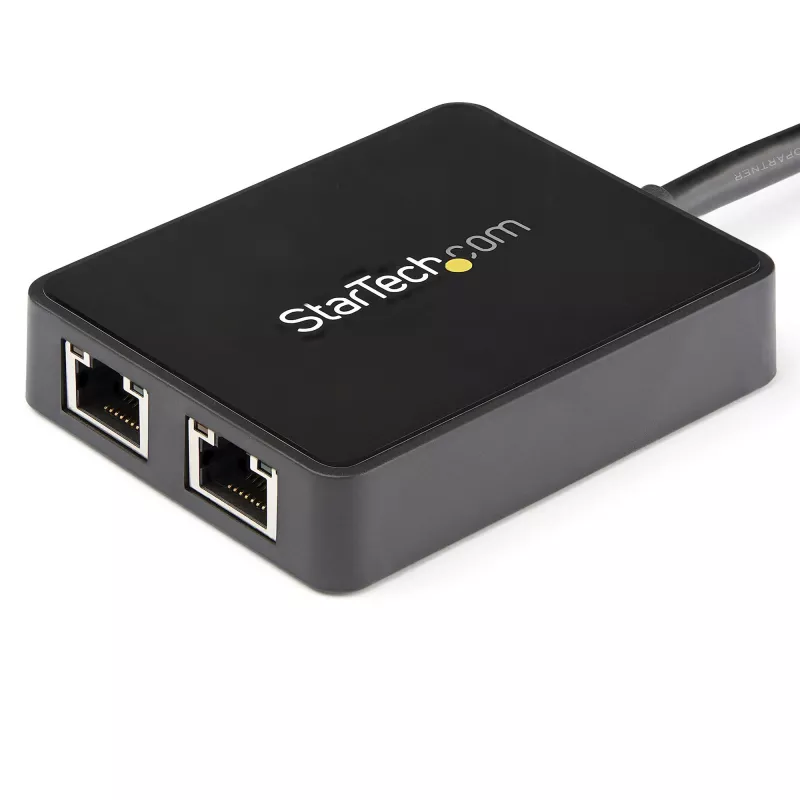 StarTech.com USB 3.0 – kaksiporttinen Gigabit Ethernet -sovitin NIC USB-portilla