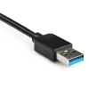 StarTech.com USB 3.0 – Dual DisplayPort -sovitin – 4K 60 Hz, 3.2 Gen 1 (3.1 Gen 1), USB Type-A, DisplayPort-lähtö, 4096 x 2160 pikseliä