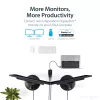 StarTech.com USB 3.0 – Dual DisplayPort -sovitin – 4K 60 Hz, 3.2 Gen 1 (3.1 Gen 1), USB Type-A, DisplayPort-lähtö, 4096 x 2160 pikseliä