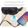 StarTech.com USBCAUDIO2 USB-C – 3,5 mm TRRS -kuulokkeiden/headsetin ääni-sovitin, 32-bittinen DAC, Thunderbolt-yhteensopiva, 12,7 cm, musta