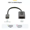 StarTech.com USB-C–HDMI-sovitin, 4K 60 Hz -video, HDR10, USB-C–HDMI-näyttödongle, USB4/Thunderbolt-yhteensopiva