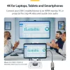 StarTech.com USB-C–HDMI-sovitin, 4K 60 Hz -video, HDR10, USB-C–HDMI-näyttödongle, USB4/Thunderbolt-yhteensopiva
